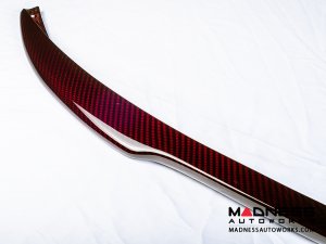 FIAT 500 Front Spoiler - Carbon Fiber - Red Candy
